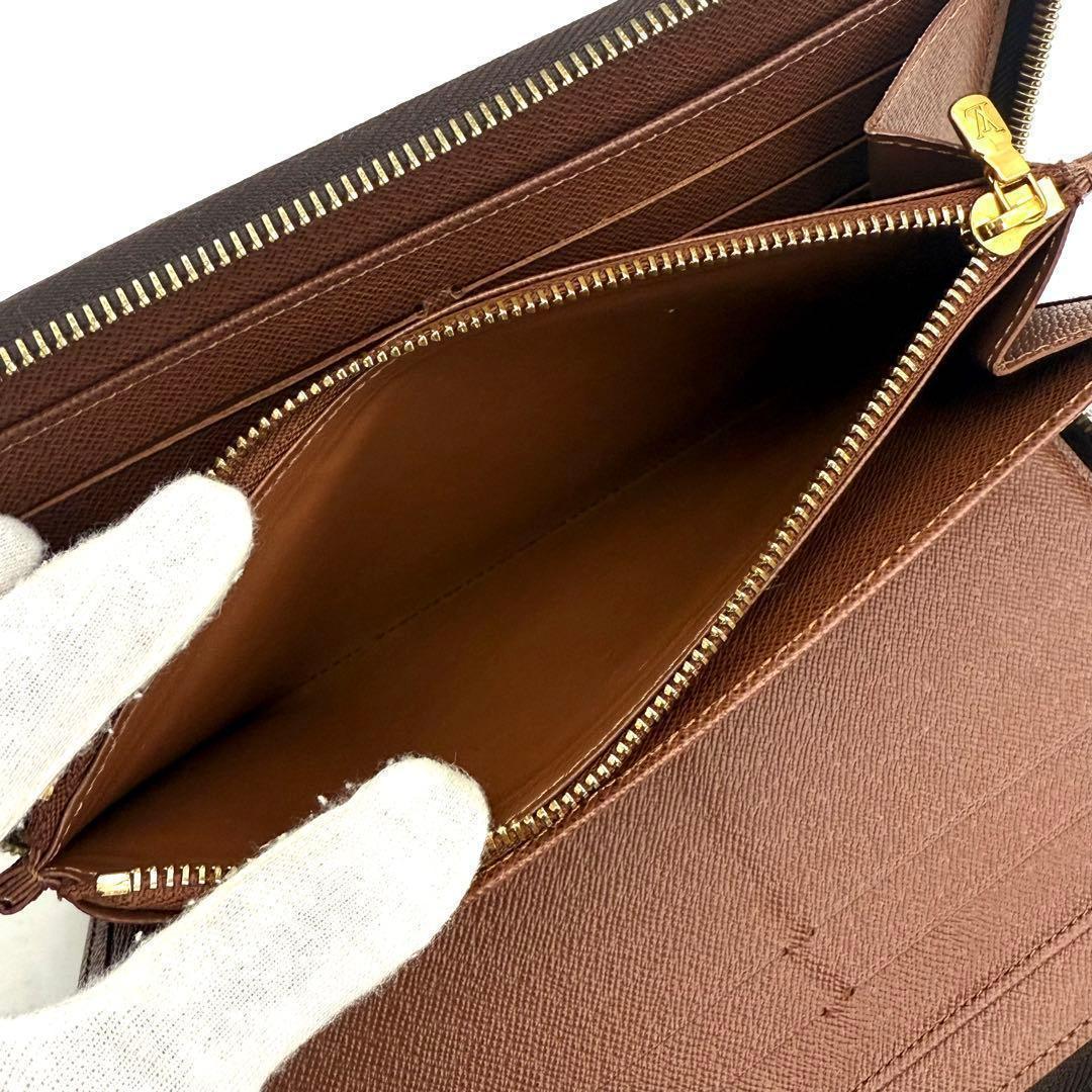 【使用感わずか】ルイヴィトン モノグラム ジッピーオーガナイザー 長財布