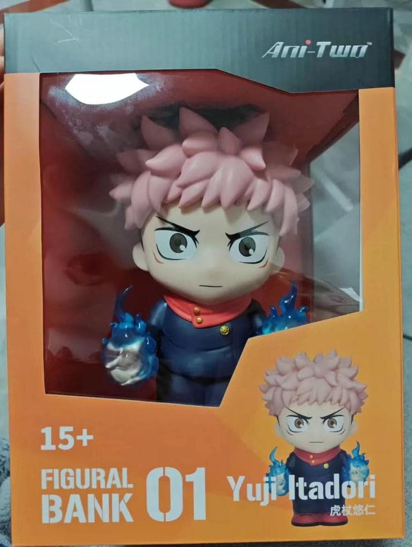 【呪術回戦】海外限定 虎杖悠仁 完成品フィギュア 貯金箱 SUNRISEPOP