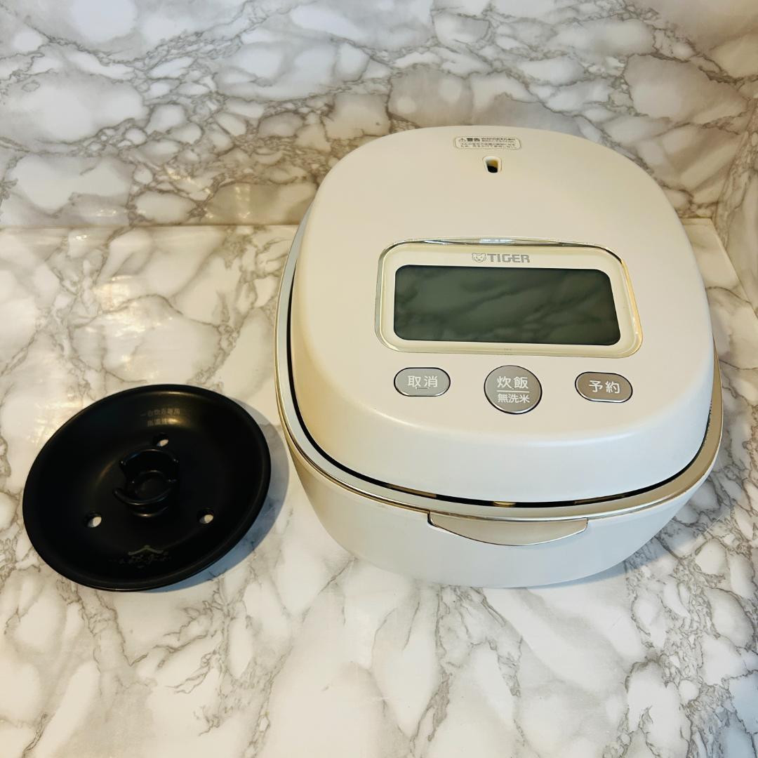 タイガー 土鍋圧力IHジャー炊飯器 JPL-G100 5.5合 エクリュホワイト