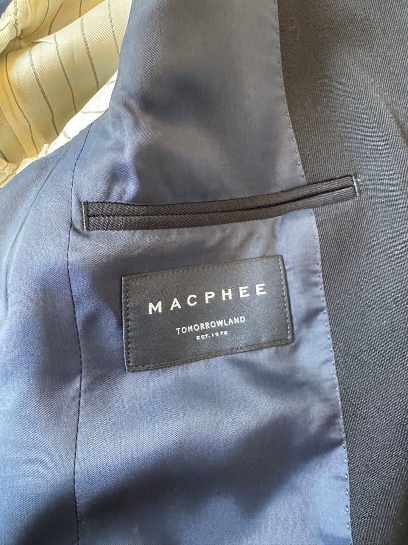 MACPHEE ビンテージギャバジン ダブルブレストジャケット　36