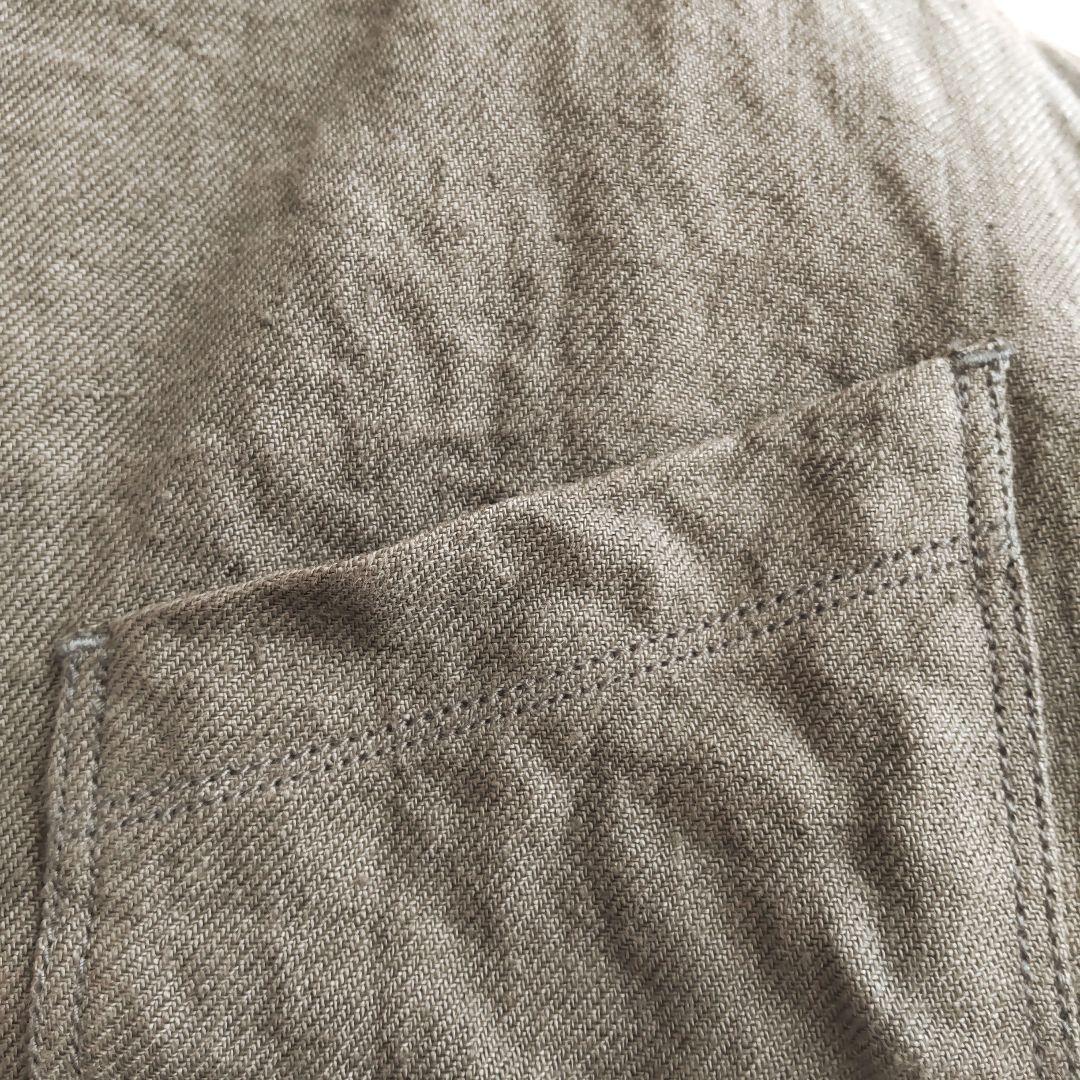 【大幅値下げ】THERE リネン ノースリーブベスト