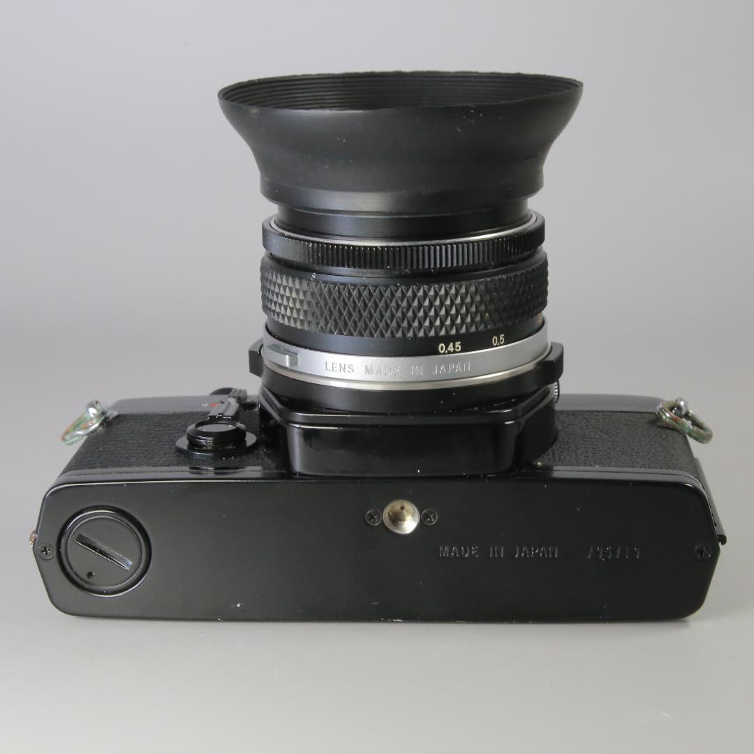 ☆完全動作☆オリンパス OM-1 ブラック 50mmF1.8＃168