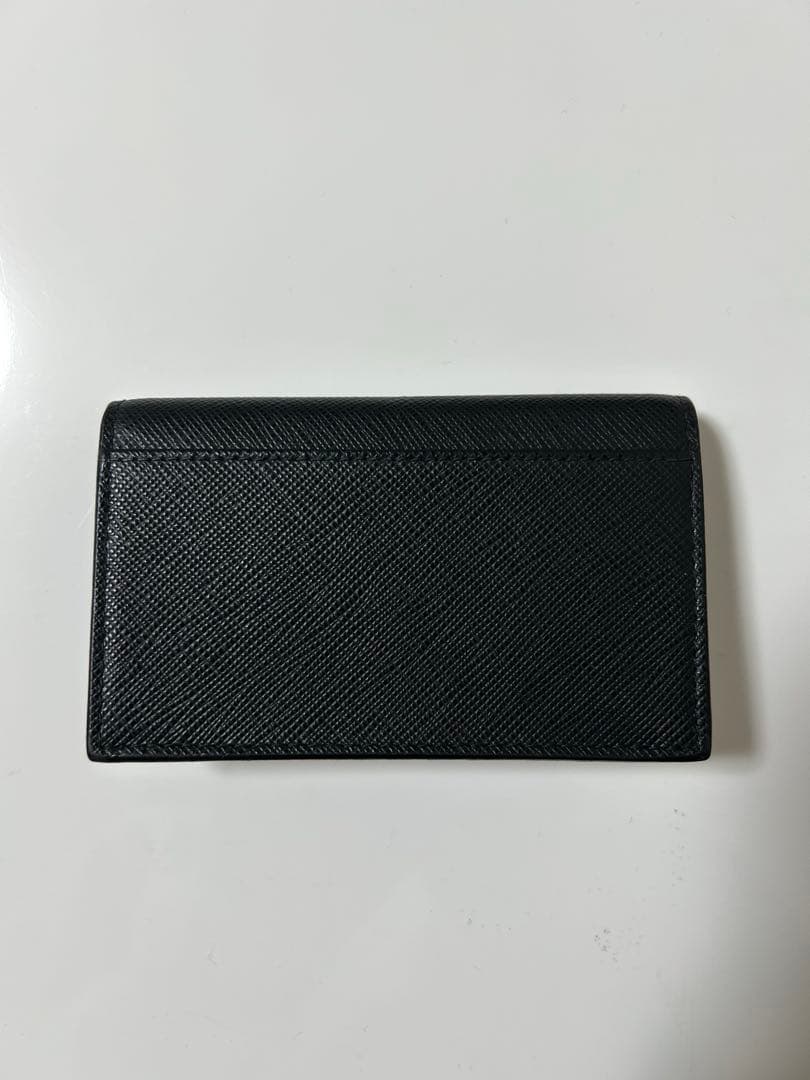 【美品】PRADAプラダ　サフィアーノ　ビジネスカード　名刺入れ