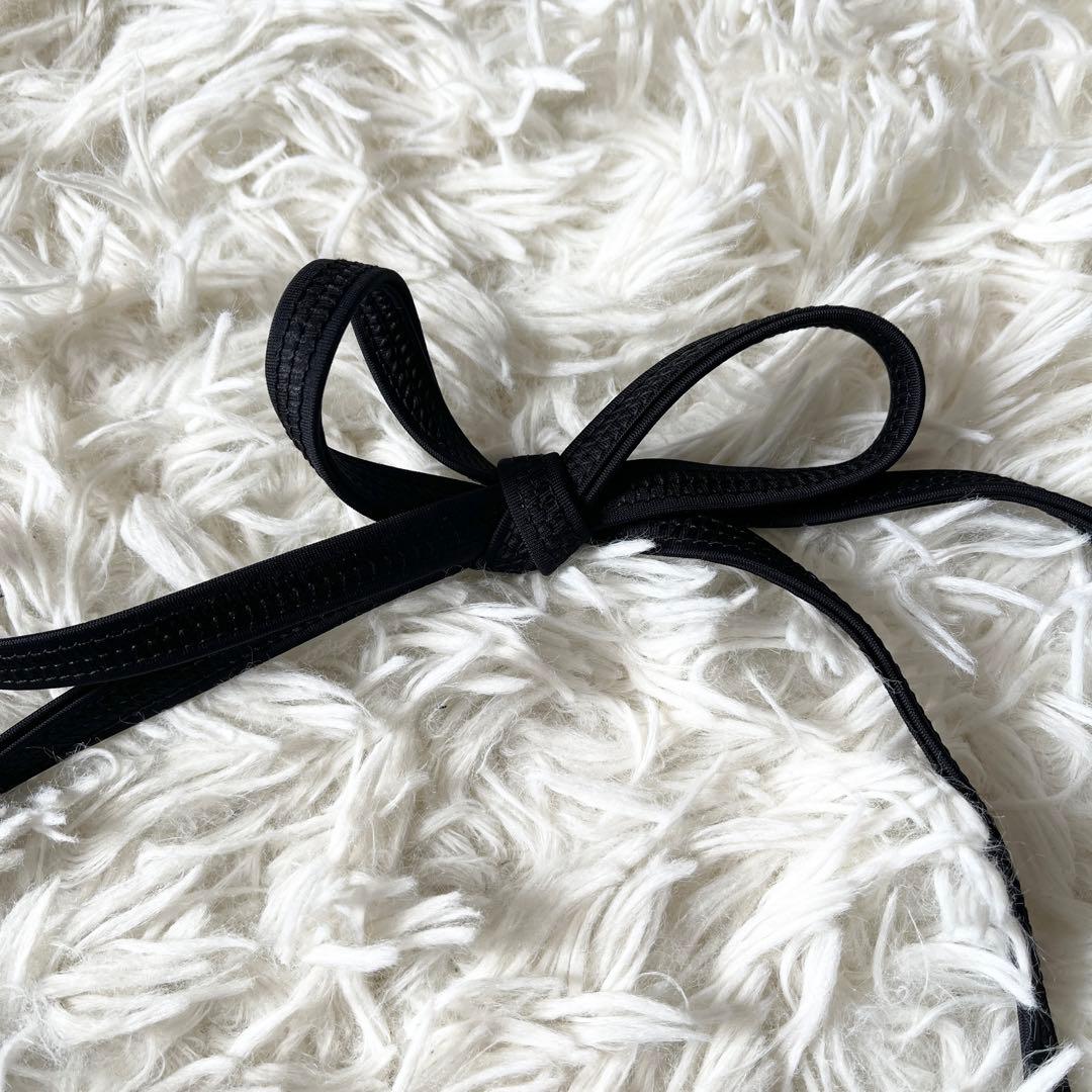 フェンディ　水着　ビキニ　ズッカ柄　ブラウン　黒　42サイズ　専用ポーチ付き