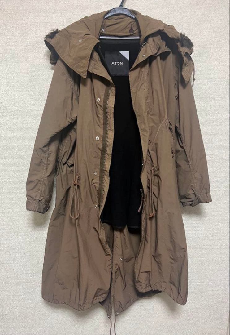 ATONモッズコートAIR VENTILE FISHTAIL M51 ライナー付