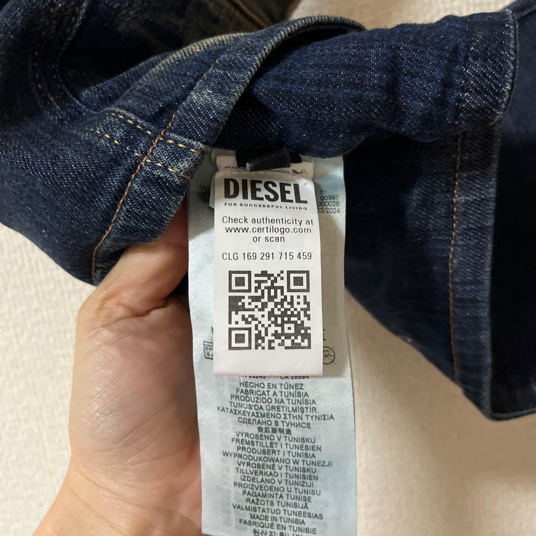 デニム キャミソール　ディーゼル　DIESEL DE-FULVY-TOP-D