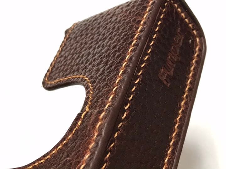 新品 本革 カメラケースとストラップ CONTAX T2用