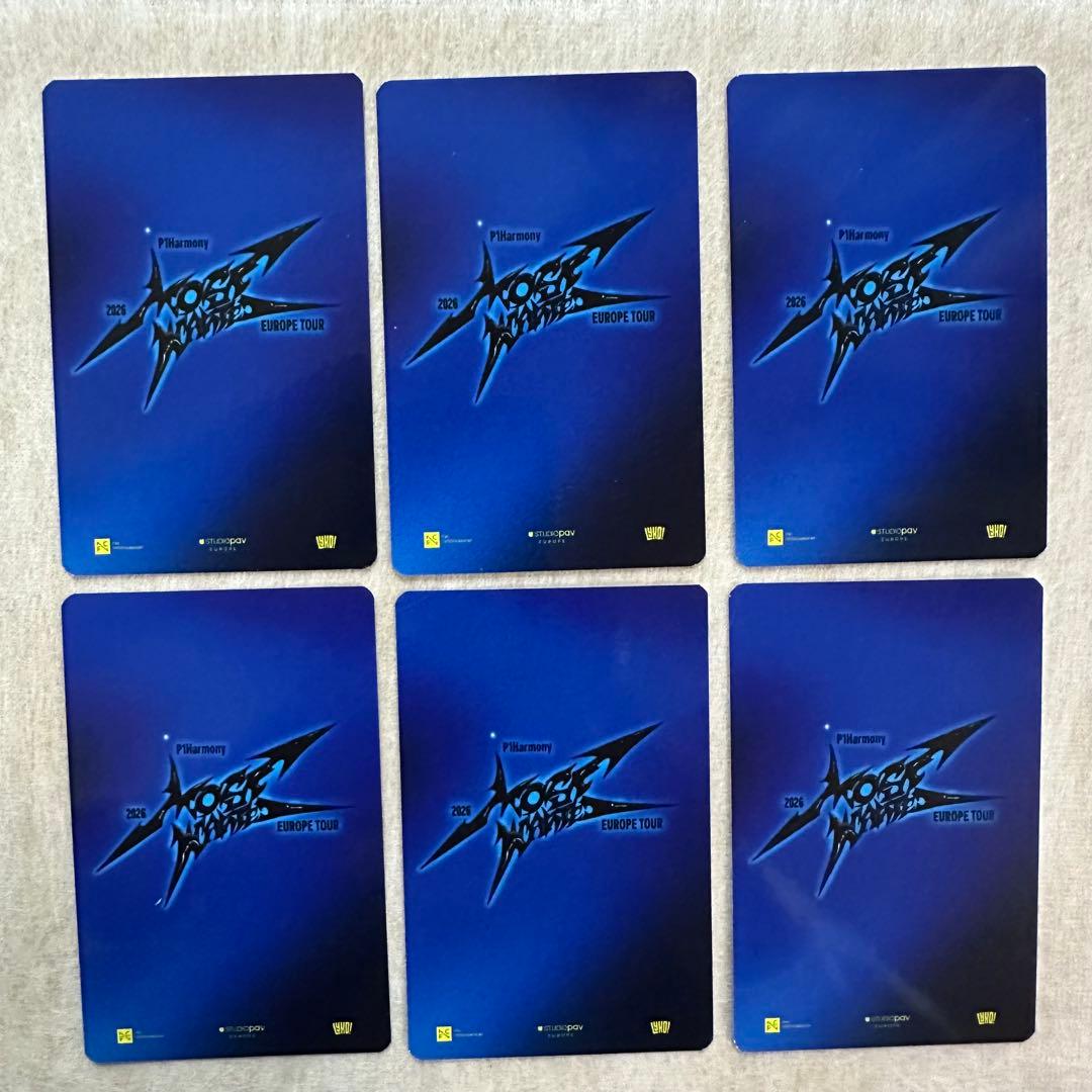 P1Harmony ヨーロッパ ツアー アムステルダム VVIP 特典 トレカ