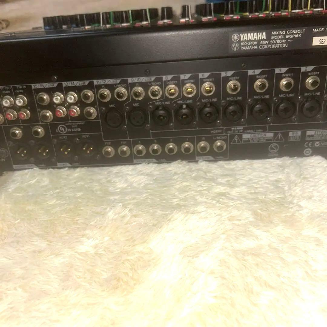 【新春特価】YAMAHAMGP16X ヤマハ16cミキサー 電源ケーブル付動作品