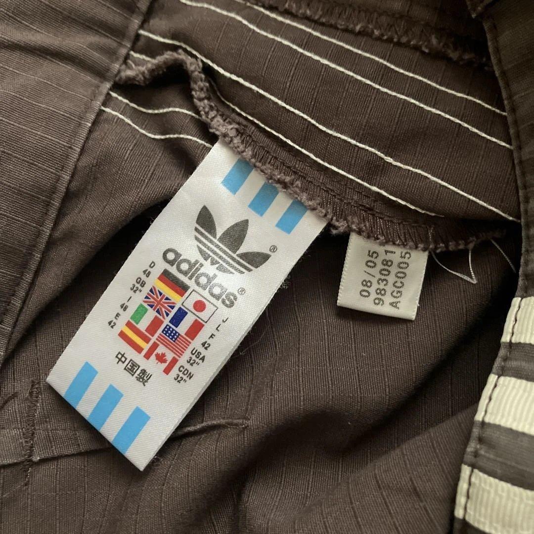 00s old adidas 綿100% バギートラックパンツ ヘビーオンス