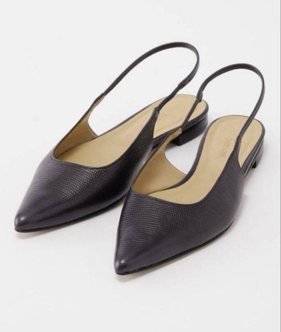 BABYLONE バビロン バックスリングパンプス