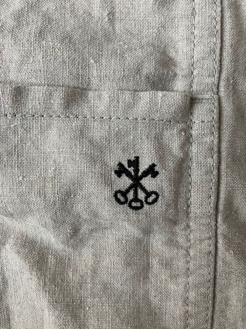 ARTS&SCIENCE アーツ&サイエンス エプロン ベージュ 生成り 9