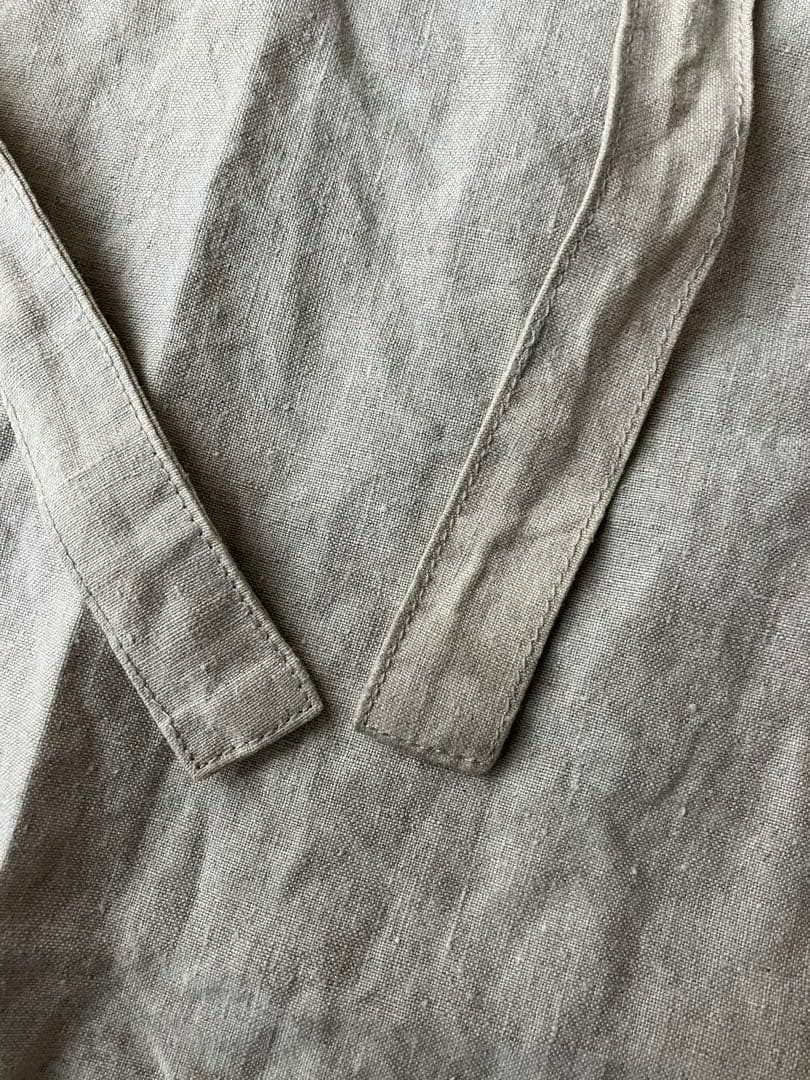 ARTS&SCIENCE アーツ&サイエンス エプロン ベージュ 生成り 9