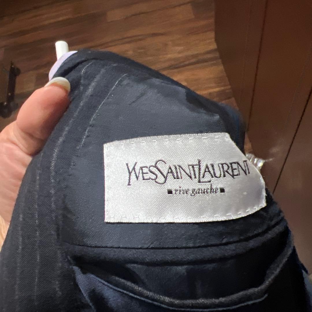 Yves Saint Laurent ストライプ ビジネススーツ パンツセット