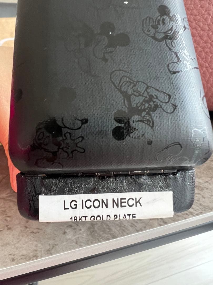 り*ま様 ディズニー　ミッキーマウスジルコニアネックレス