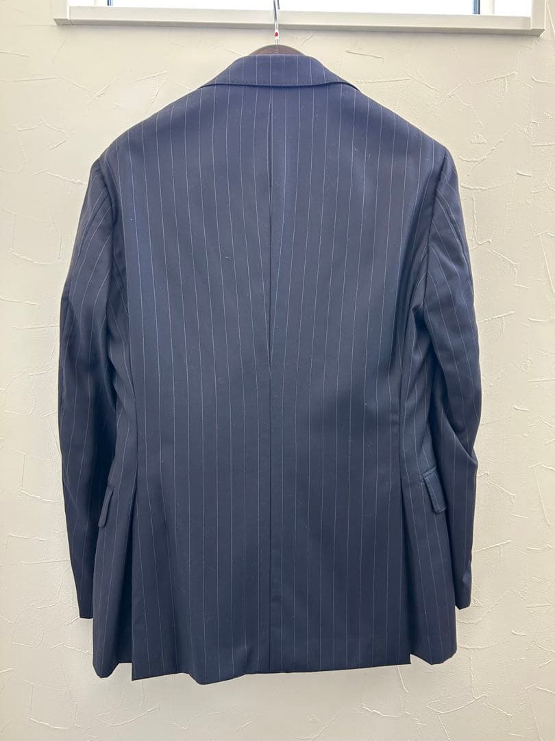 RINGJACKET×guji ロロピアーナ　ストライプスーツ　46