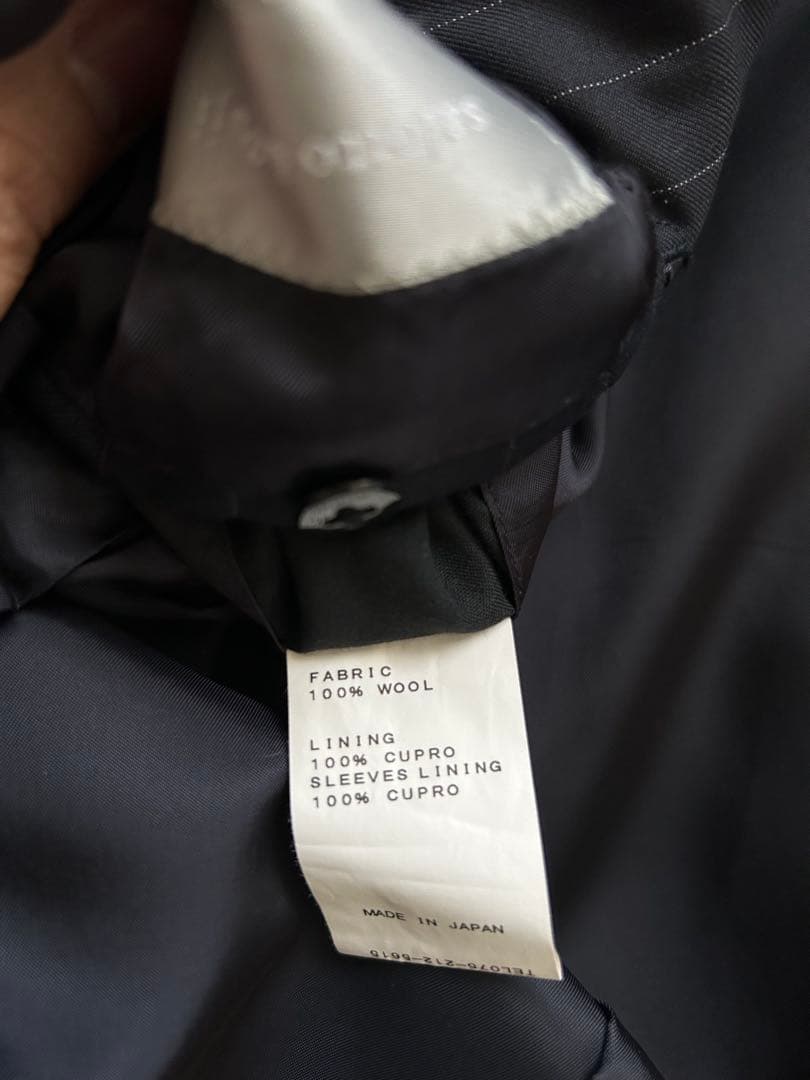 RINGJACKET×guji ロロピアーナ　ストライプスーツ　46