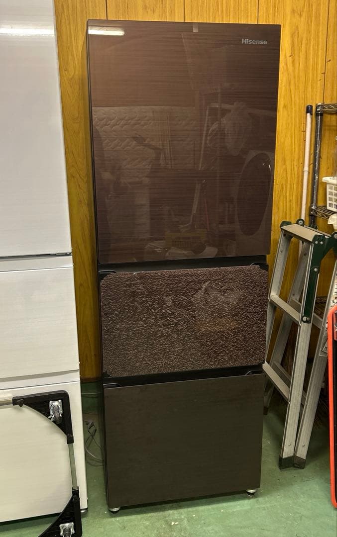 ★たのメル便無料★Hisense 3ドア冷蔵庫 HR-G2801BR