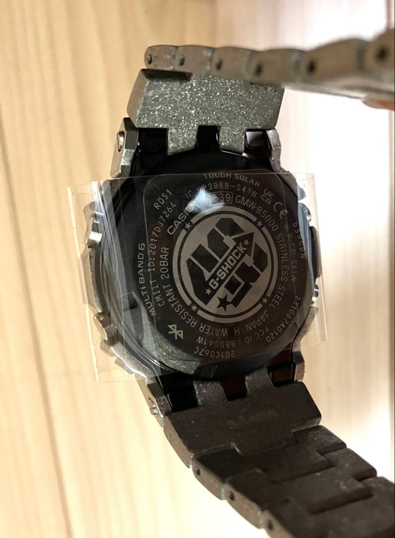 シ*シ様 G-SHOCK GMW-B5000PS-1JR メンズ シルバー　ジー