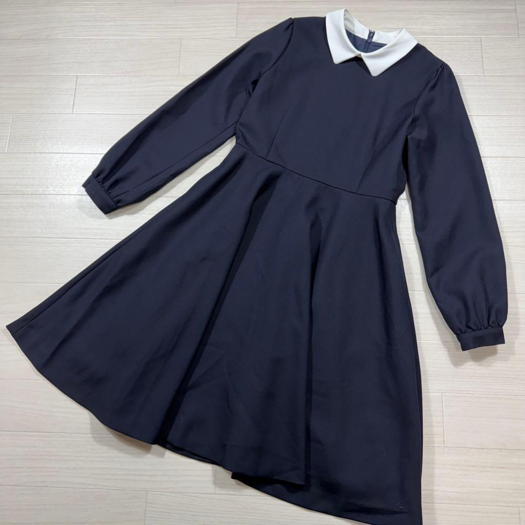 極美品 ポンポネットジュニア L 160 お受験 入学 卒服 ボレロ ワンピース