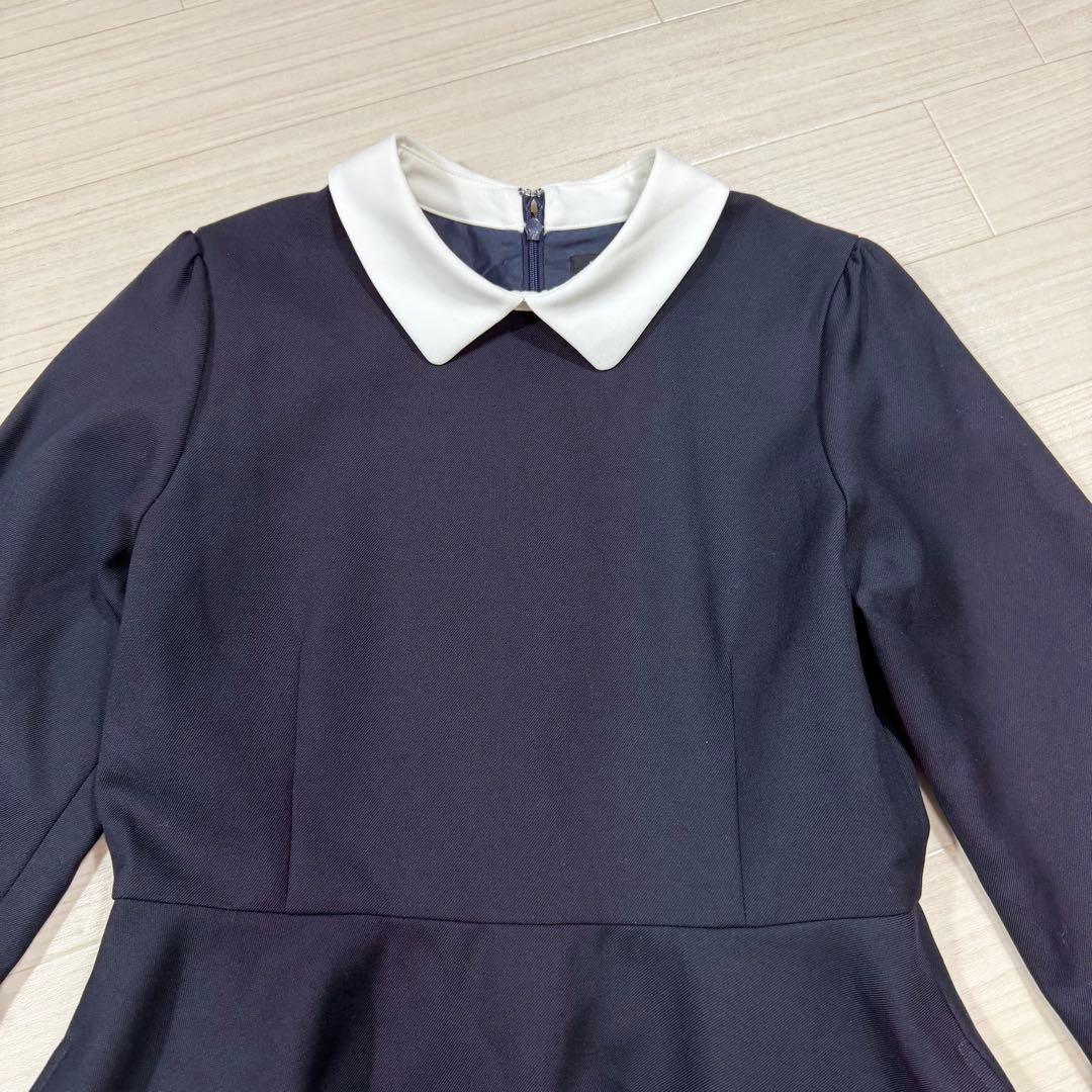 極美品 ポンポネットジュニア L 160 お受験 入学 卒服 ボレロ ワンピース