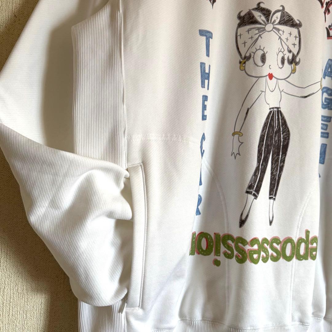 【美品】ブラックウィドー　スウェット　ベティちゃん　Lサイズ　タグ付き