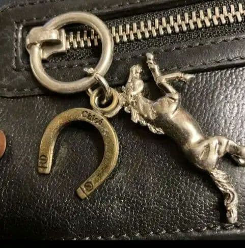 Chloé ブラックレザー 長財布