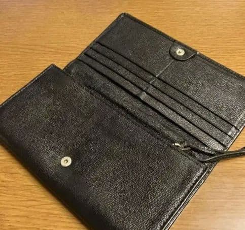 Chloé ブラックレザー 長財布