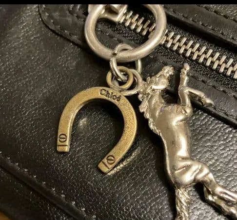 Chloé ブラックレザー 長財布