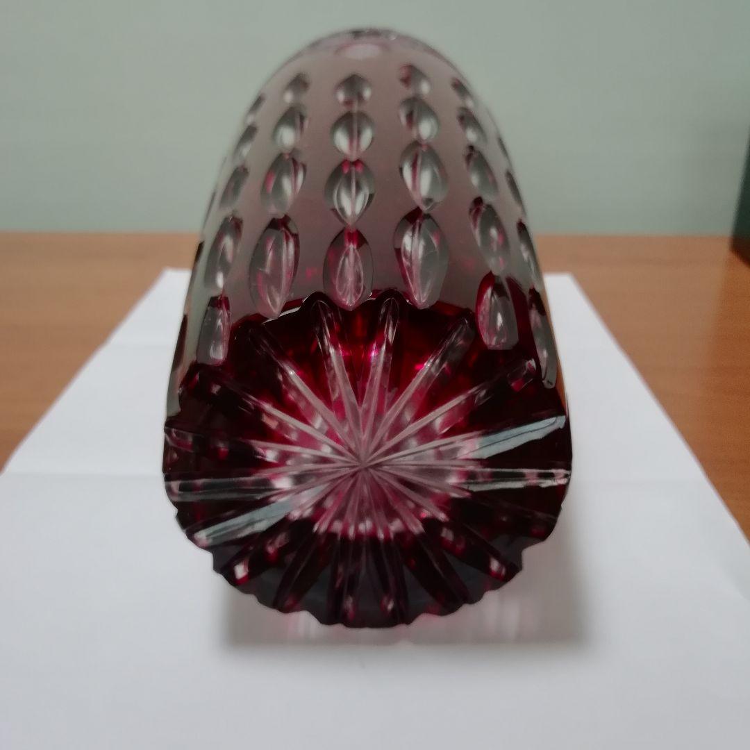 ラウジッツァー　クリスタル　花瓶