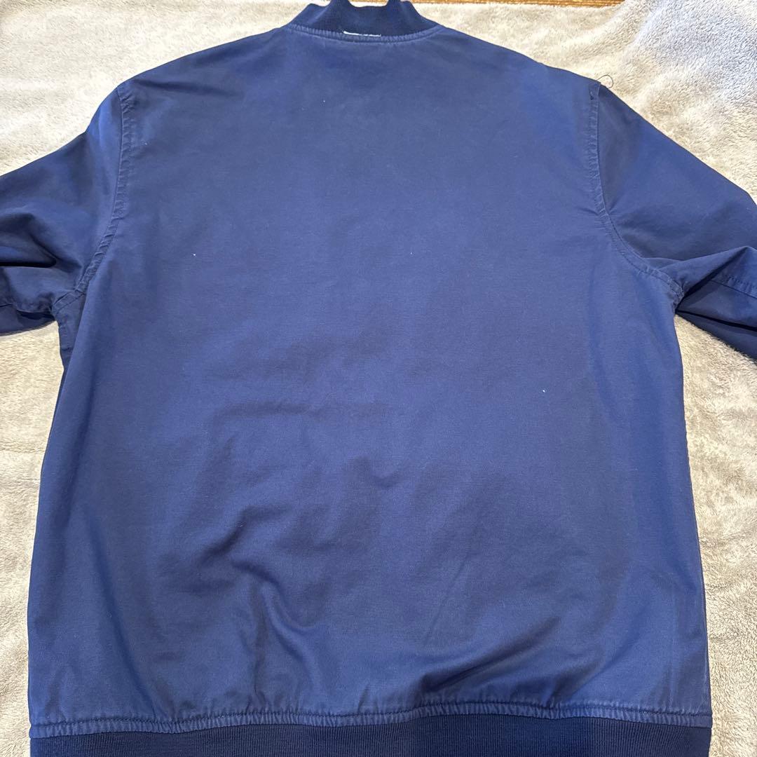 Polo ラルフローレン　リバーシブル刺繍入りベージュブルゾン160cm