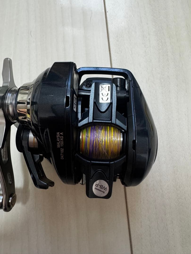 24グラップラープレミアム150XG 右巻き8本編PE1.5号200m付　美品