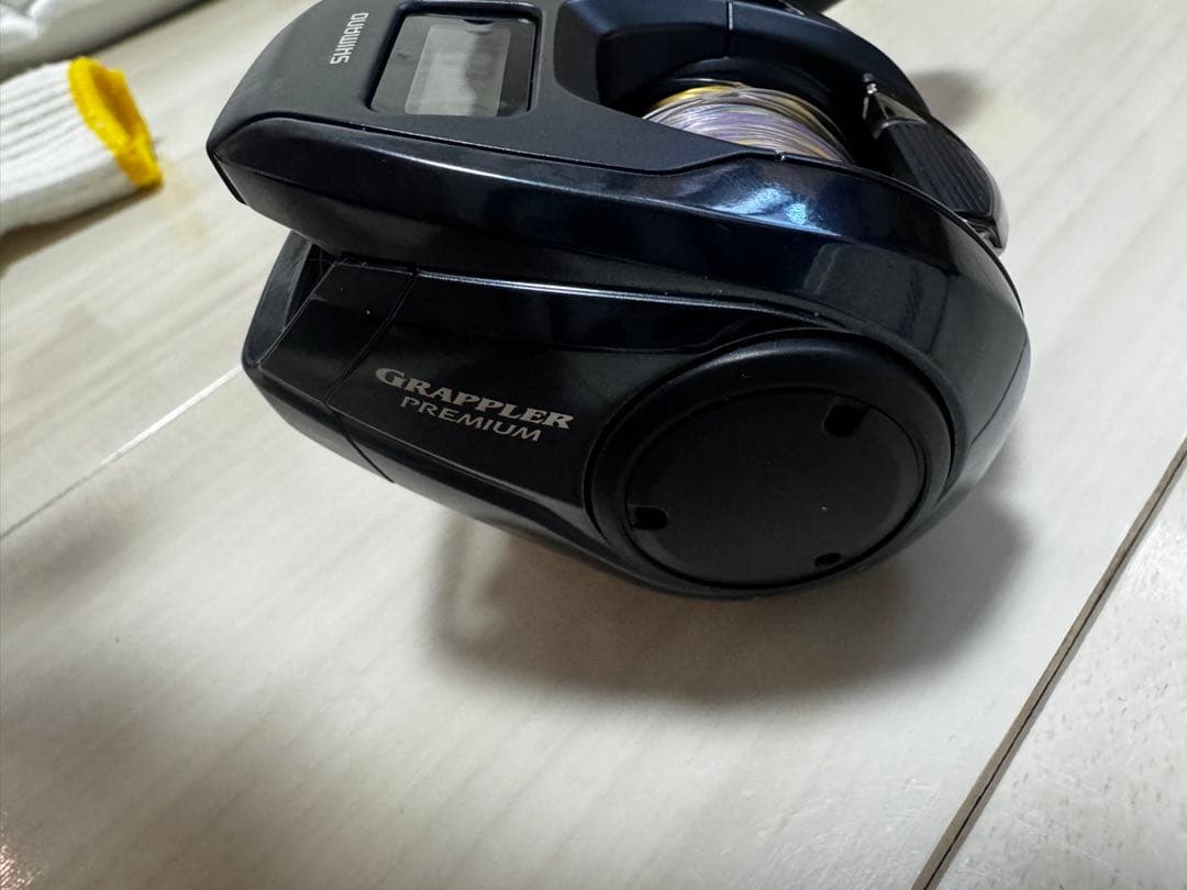 24グラップラープレミアム150XG 右巻き8本編PE1.5号200m付　美品