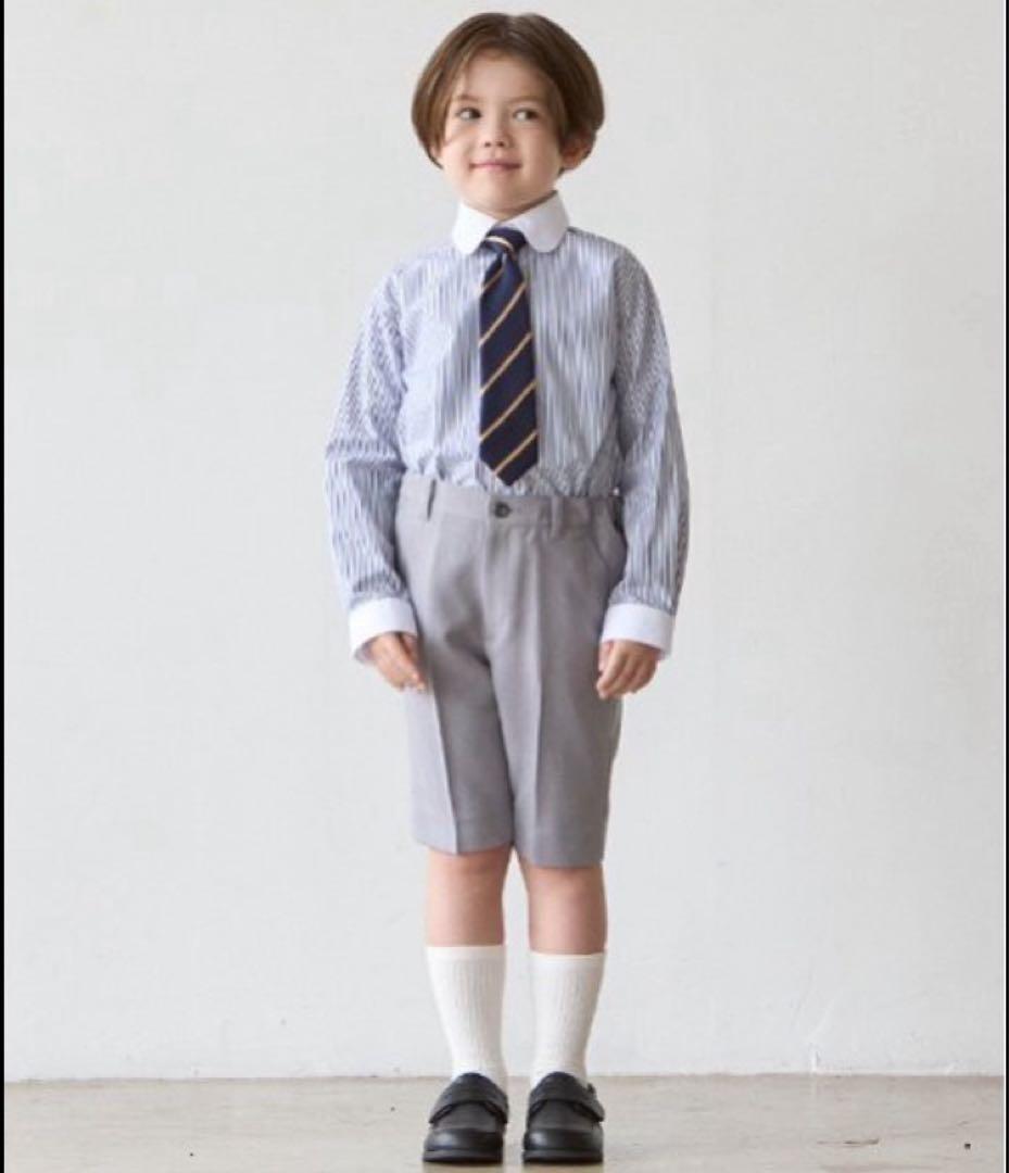 petit maim プティマイン スーツ 4点セット 120cm グレー