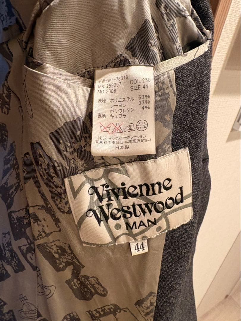 【週末価格】ヴィヴィアンウエストウッドマン 変形ジャケット オーブ総裏地