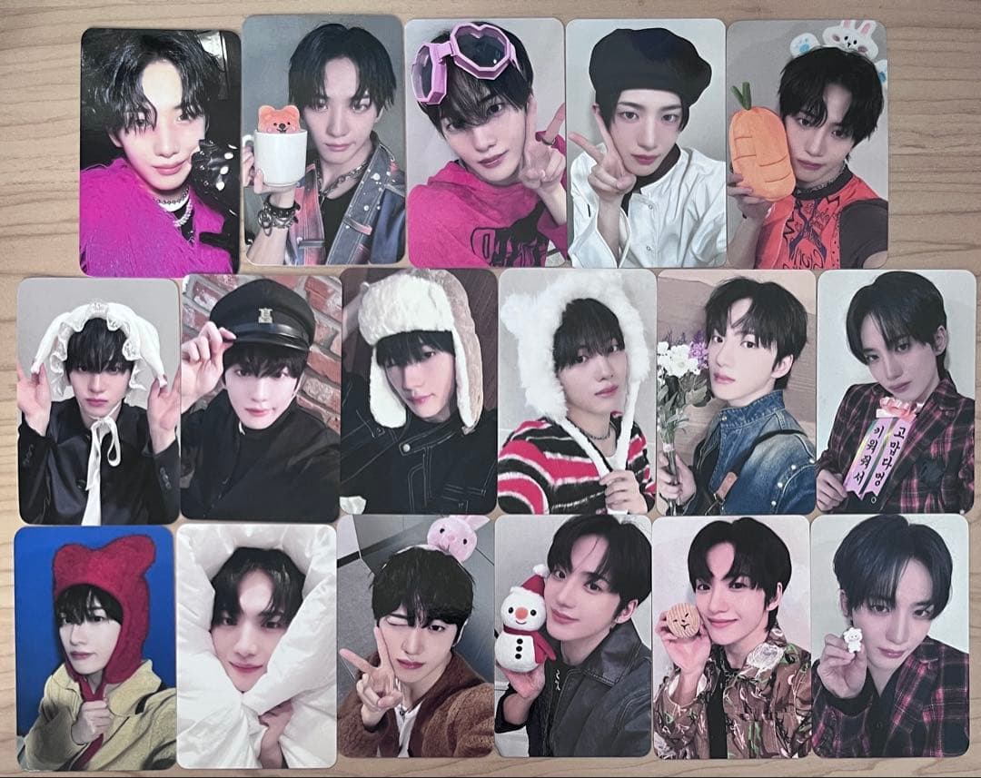 xikers ミンジェ mini4 WATCH OUT 特典トレカ 17枚まとめ