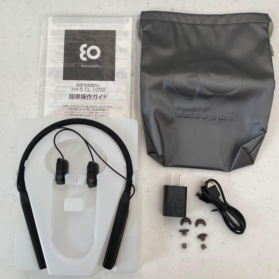 新品　EO ワイヤレス骨伝導イヤホン HA-5 CL-1002
