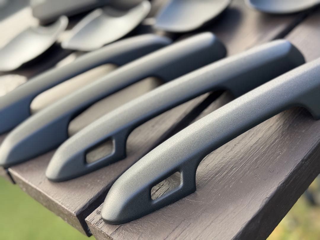 rav4 ドアハンドルプロテクター　ドアハンドルカバー　ラプターライナー塗装