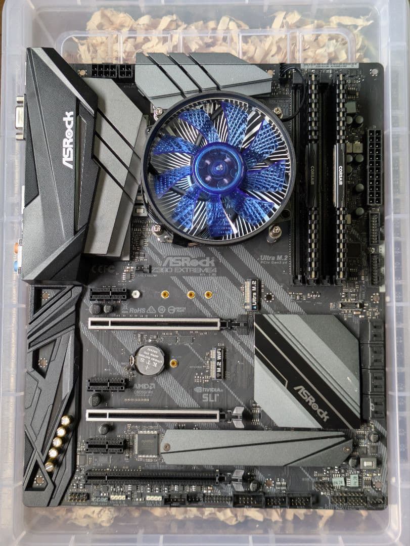 【動作品】i9-9900KF Z390 Extreme4 32GB