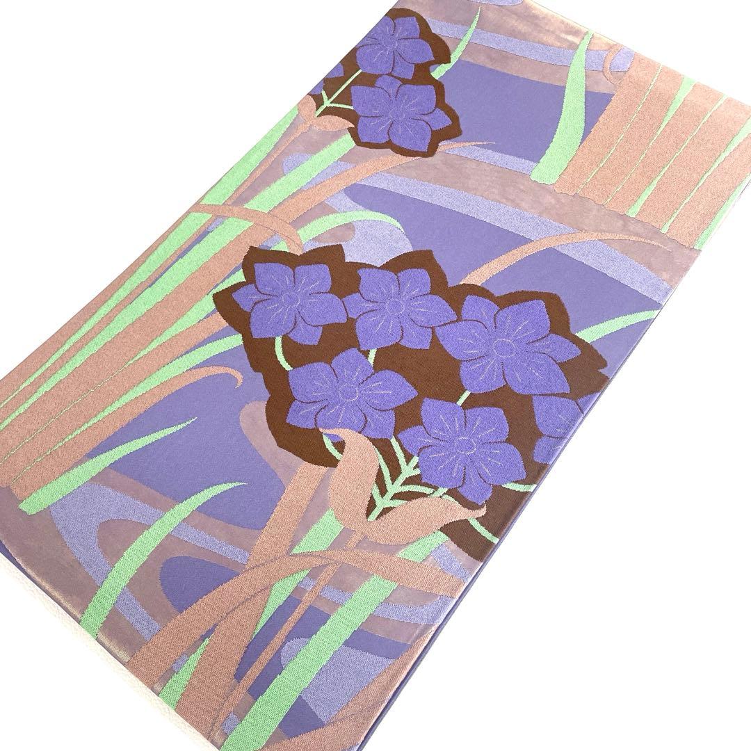 専用帯5098 ●辻村ジュサブロー 高級 正絹 六通 袋帯