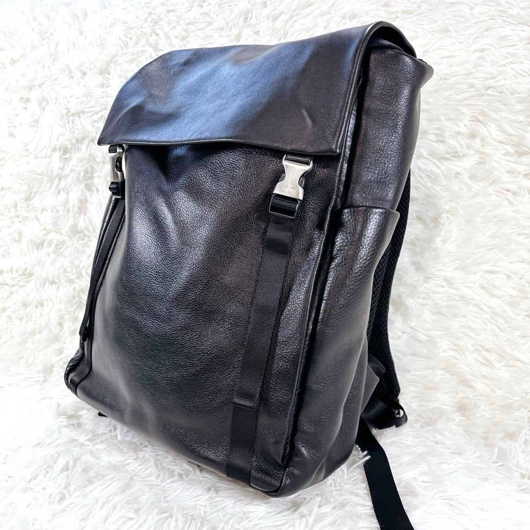 極美品✨CAMPER JADE リュック バックパック 本革 レザー ブラック