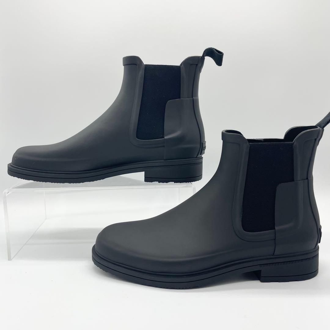 【極美品】HUNTER ハンター オリジナルリファインド チェルシーブーツ 黒