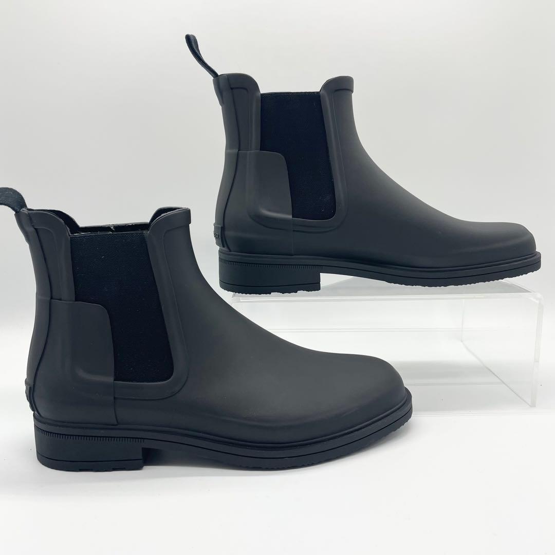 【極美品】HUNTER ハンター オリジナルリファインド チェルシーブーツ 黒