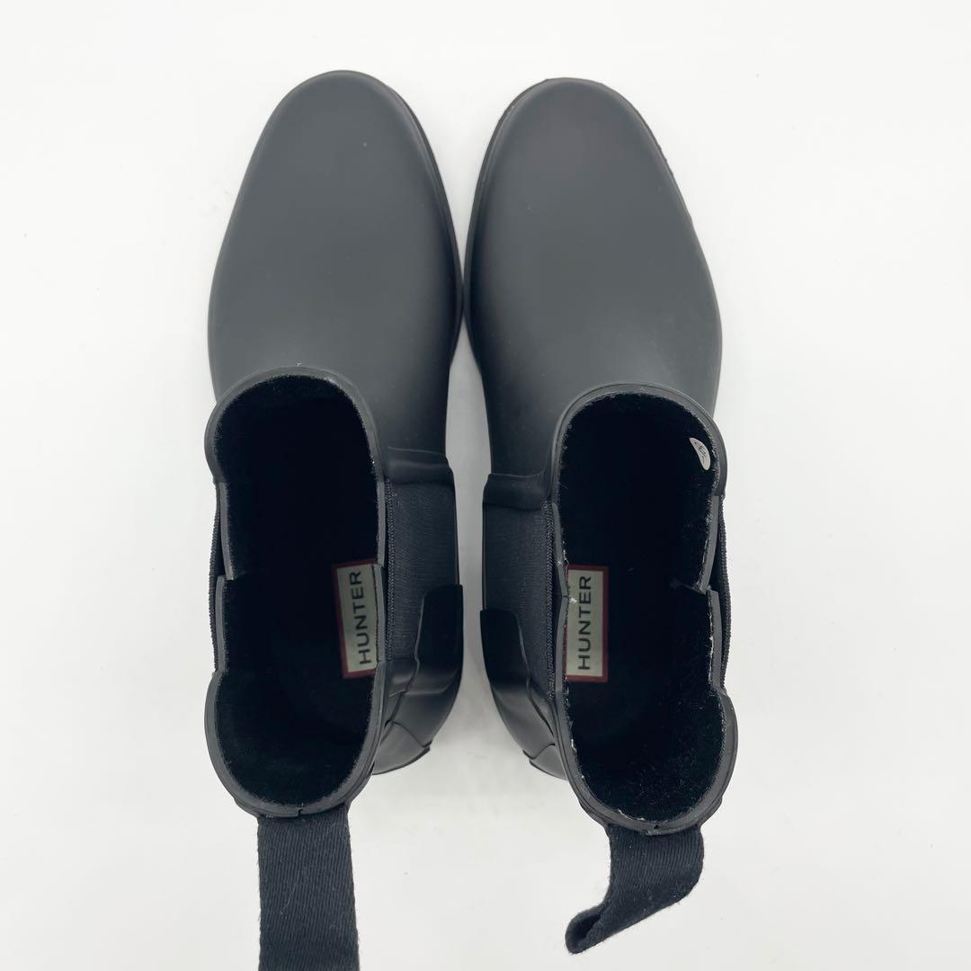 【極美品】HUNTER ハンター オリジナルリファインド チェルシーブーツ 黒