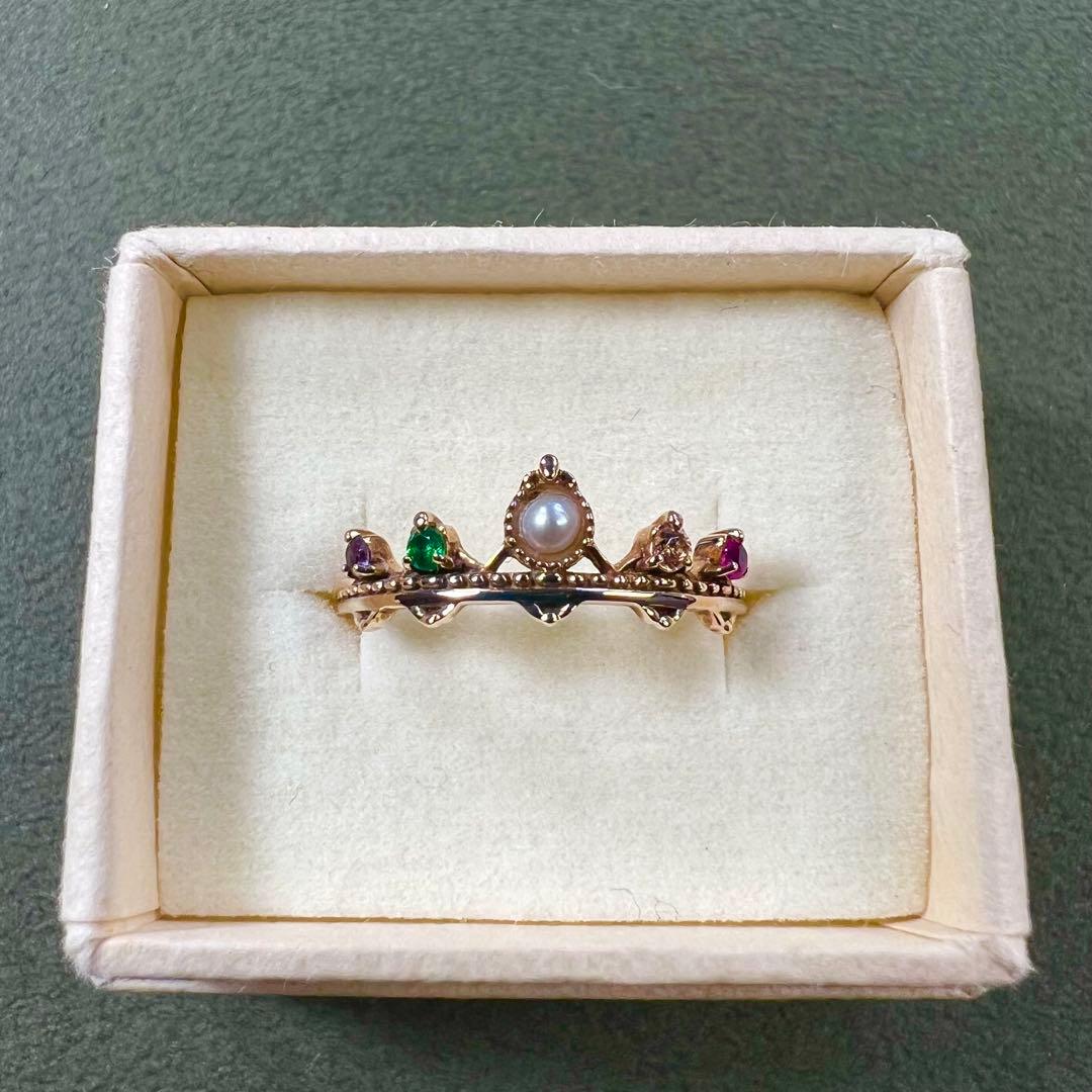 NOJESS k10YG ピンキーリング 5号