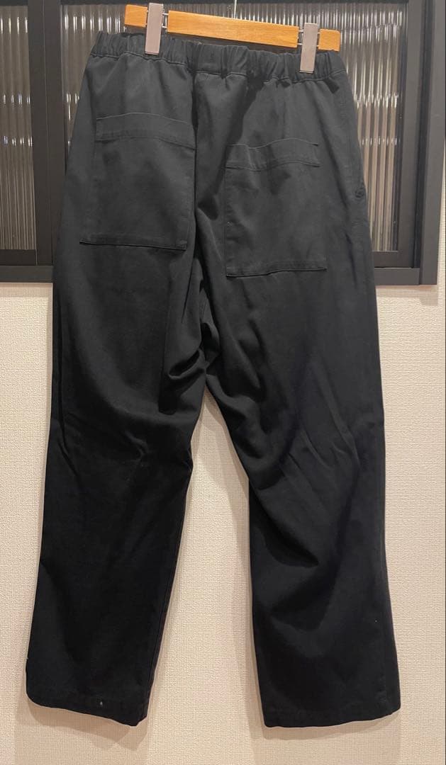 【セットアップ】Mujilabo 燃えにくい素材を使ったジャケットパンツＭ・黒