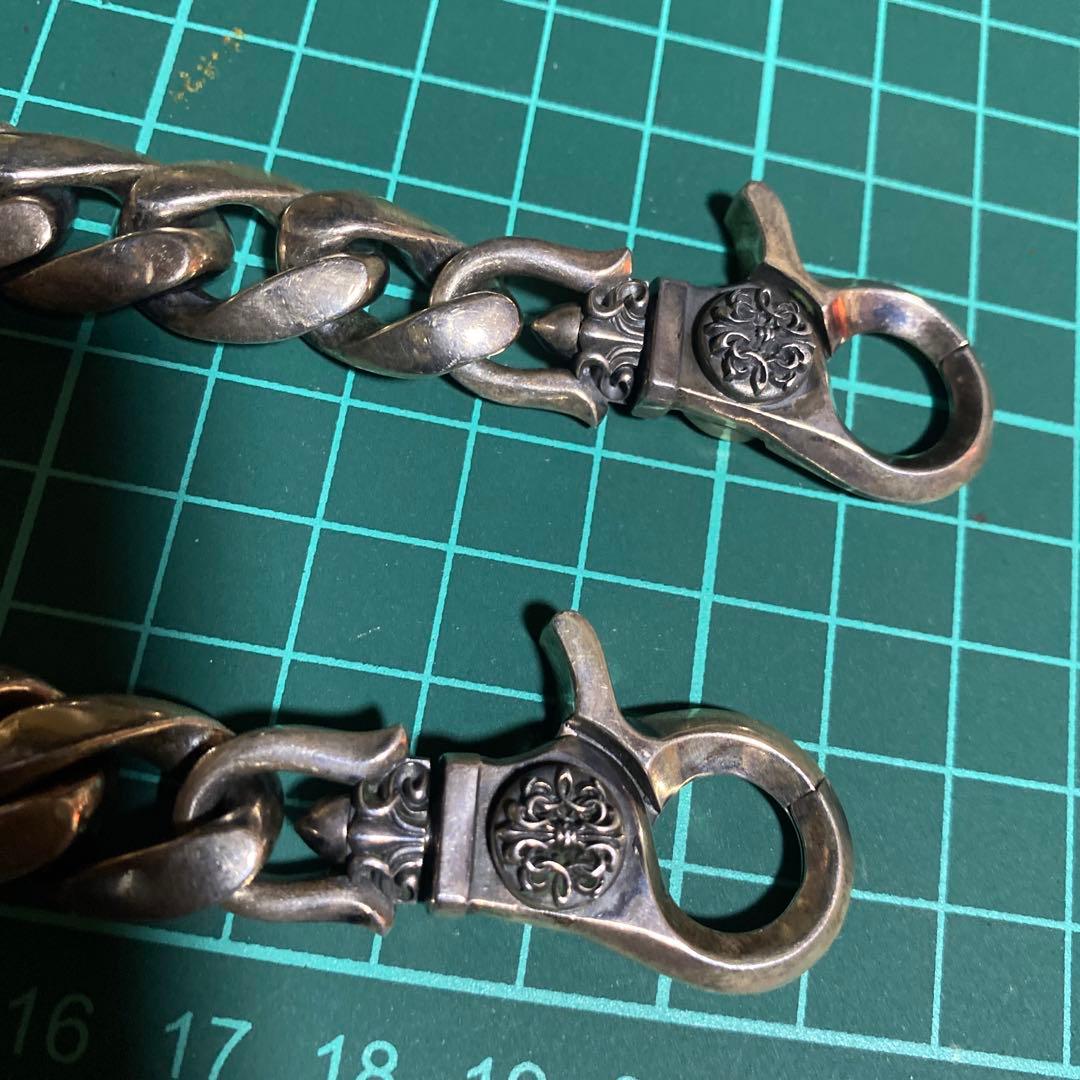 yate　ディールデザイン　喜平　ウォレットチェーン　925