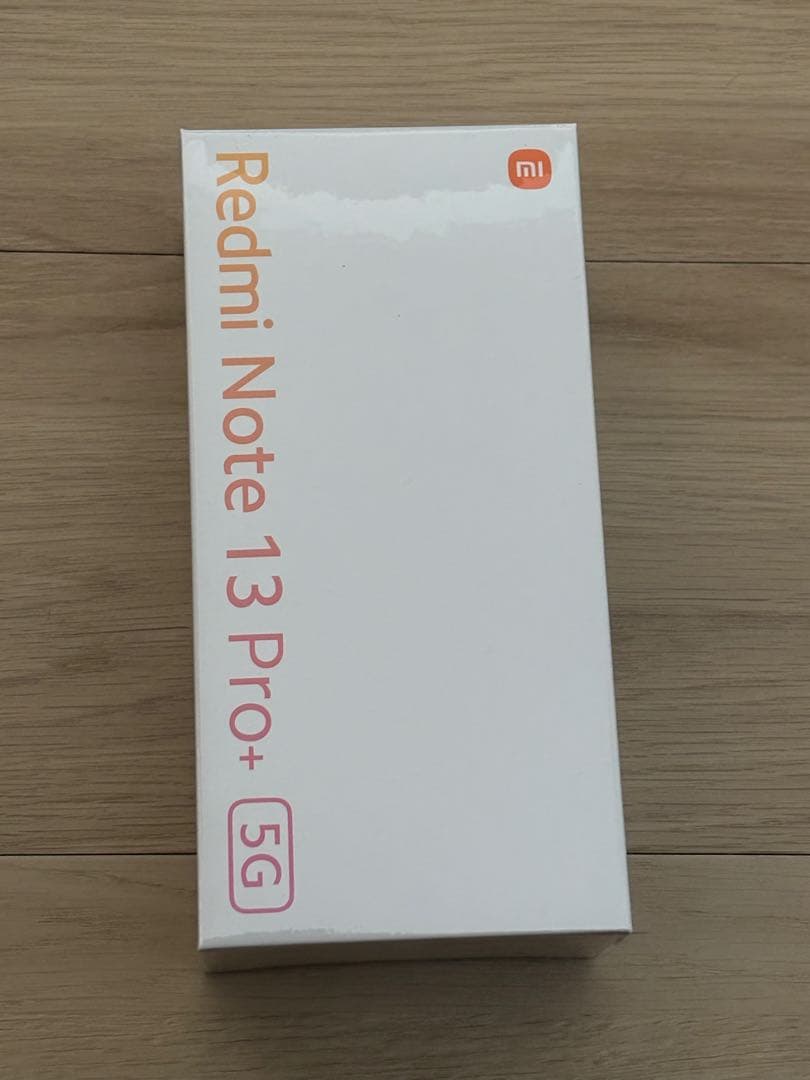 ［新品未開封］Redmi Note 13 Pro+ 5G ムーンライトホワイト