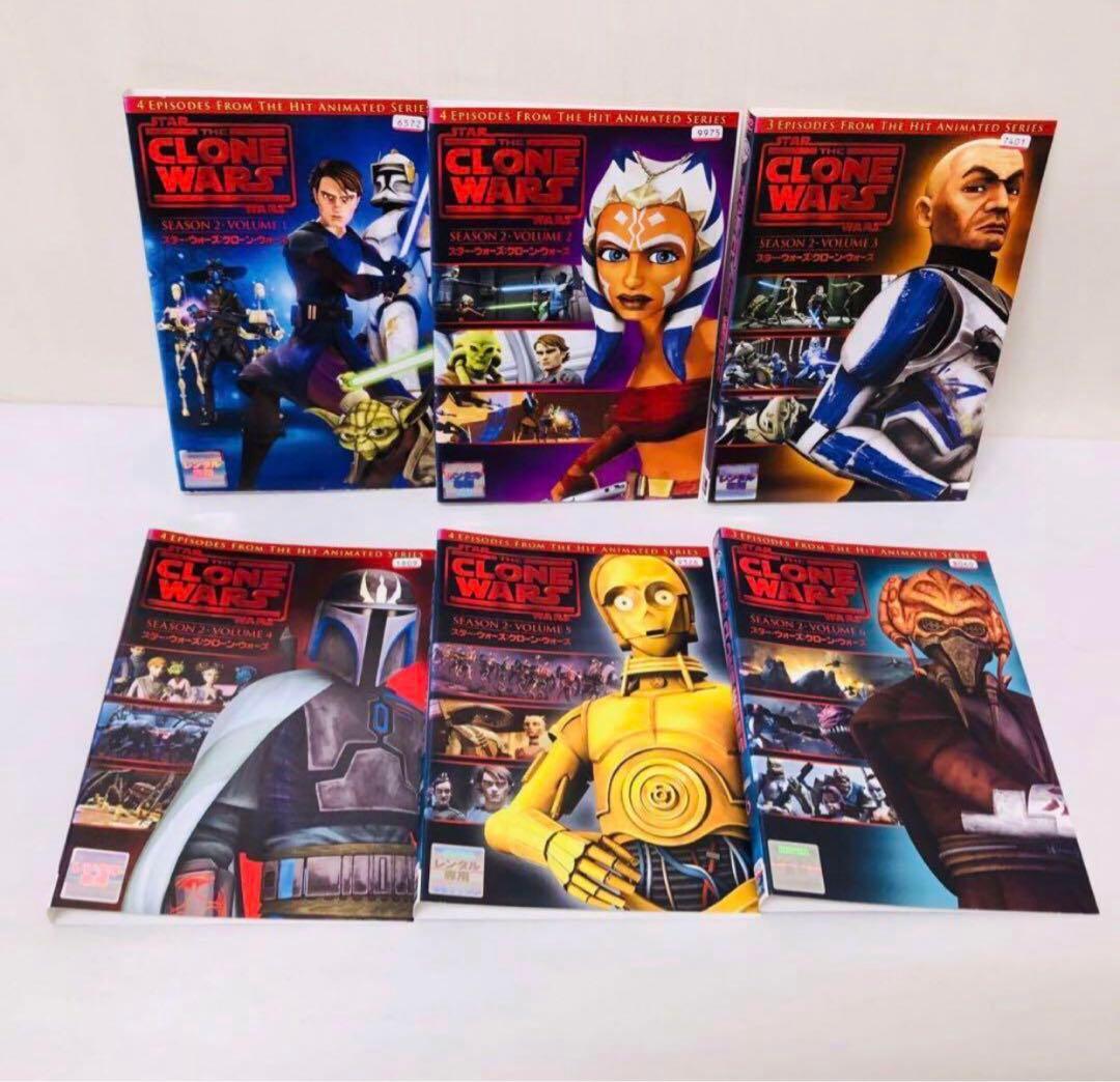 STARWARS　CLONEWARS　DVD全巻セット　33枚組　スターウォーズ