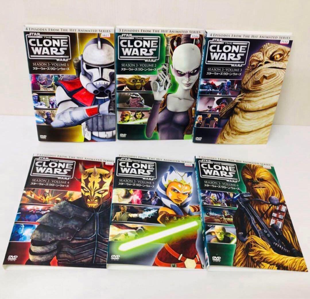 STARWARS　CLONEWARS　DVD全巻セット　33枚組　スターウォーズ